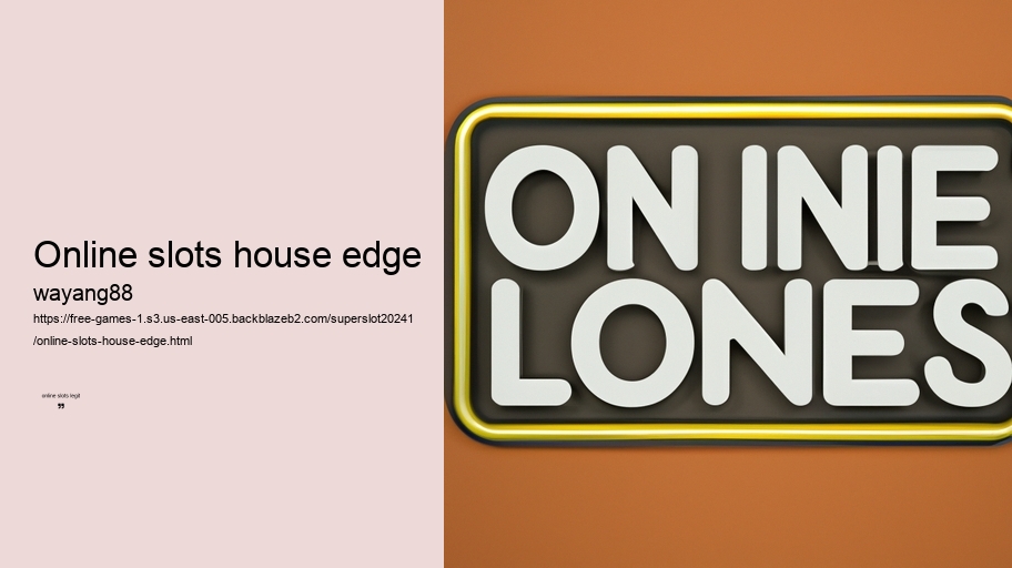 online slots house edge